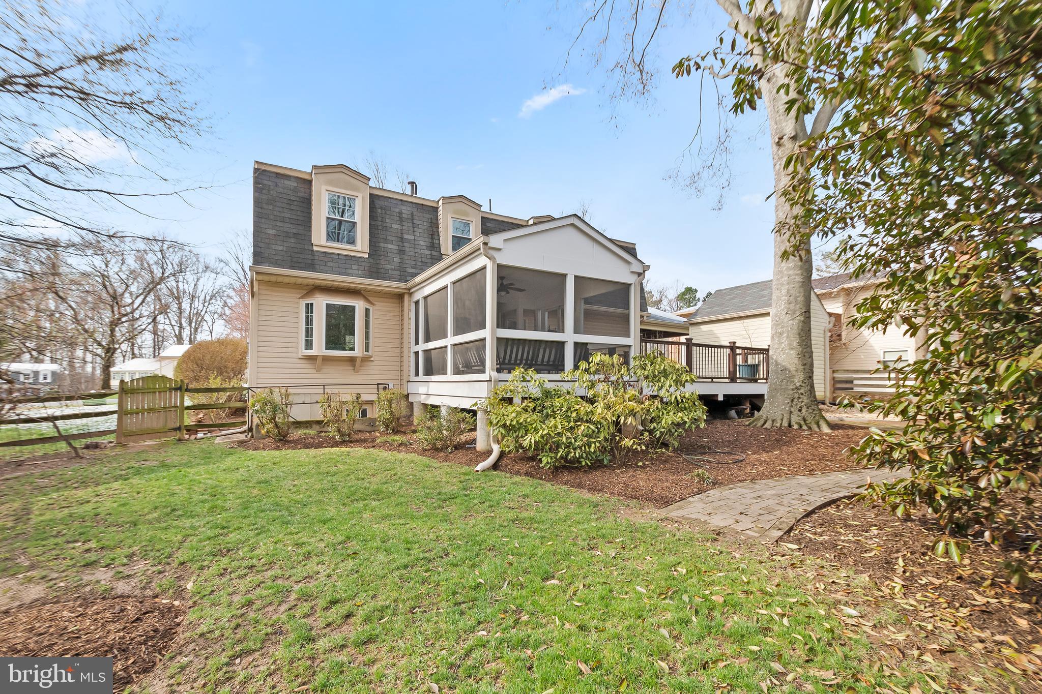 8816 Arley Drive Springfield, VA 22153 - Photo 53 of 59 a view of a house with a yard
