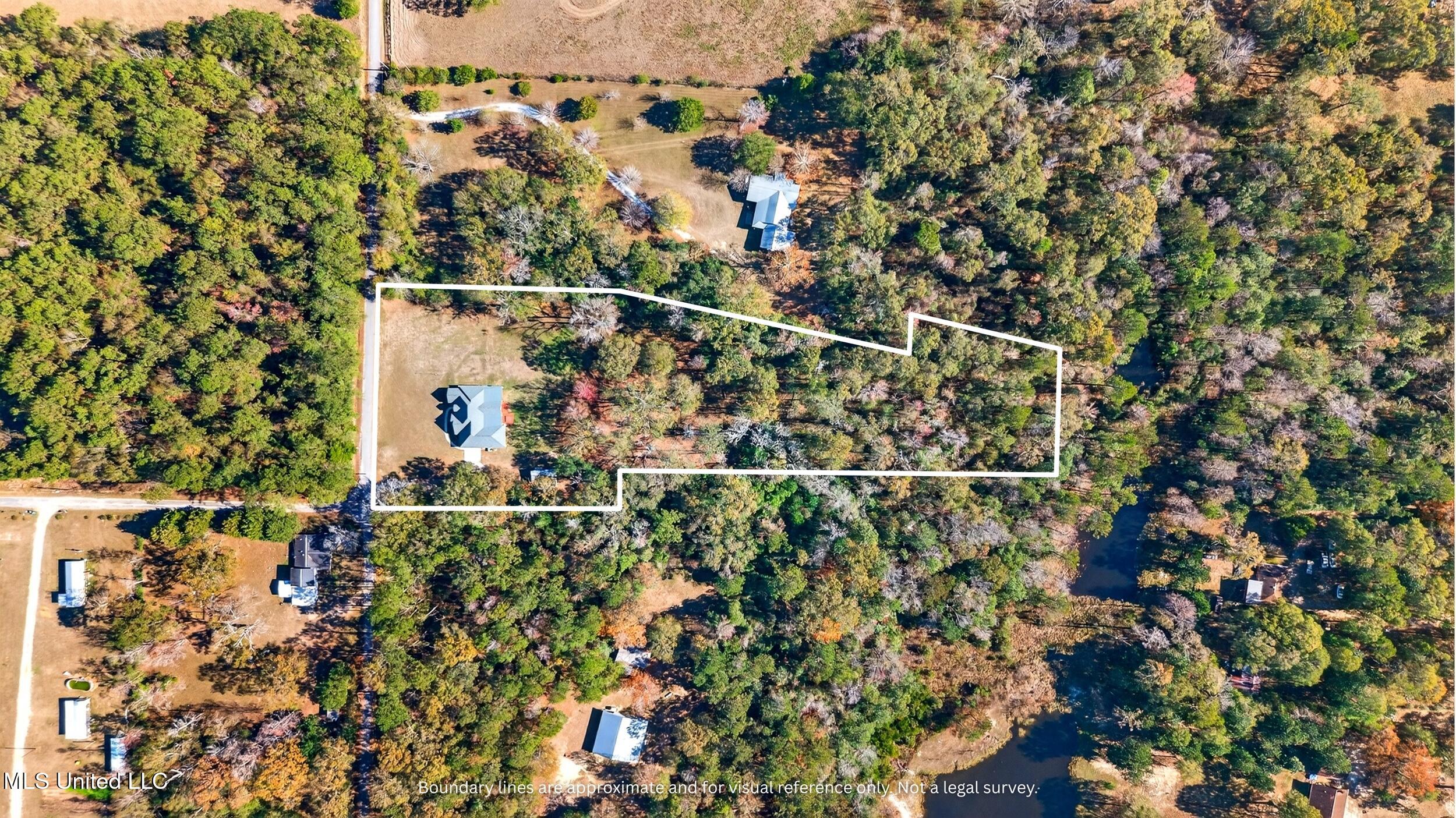 45 Weldy Road Carriere, MS 39426 - Photo 46 of 49 61_aerial one