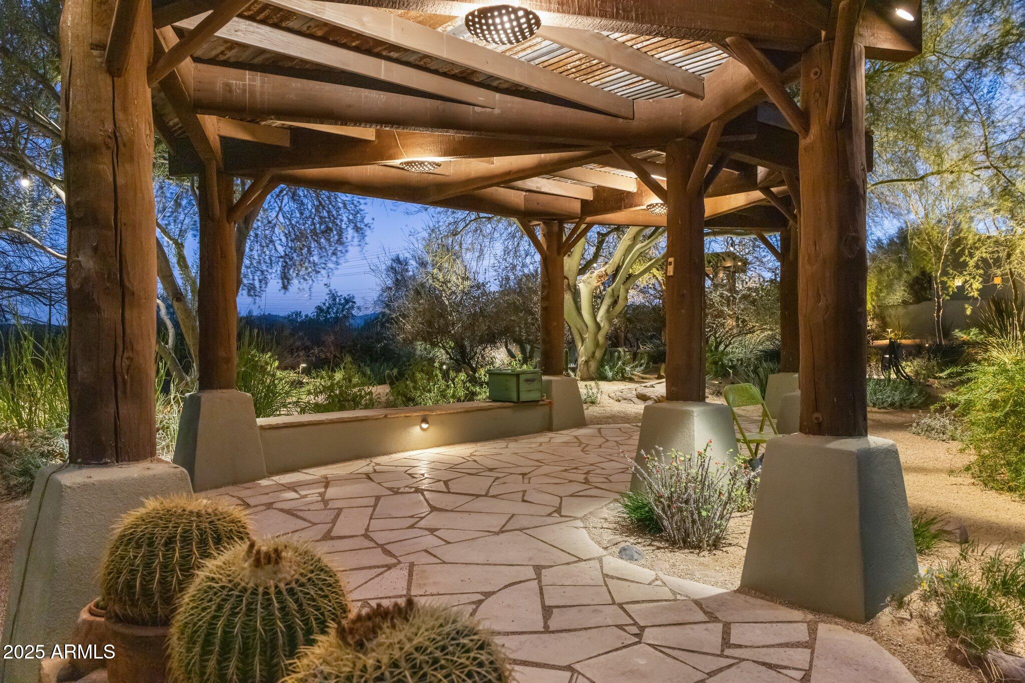 25002 North Quail Haven Drive Rio Verde, AZ 85263 - Photo 59 of 71 East Garden Ramada