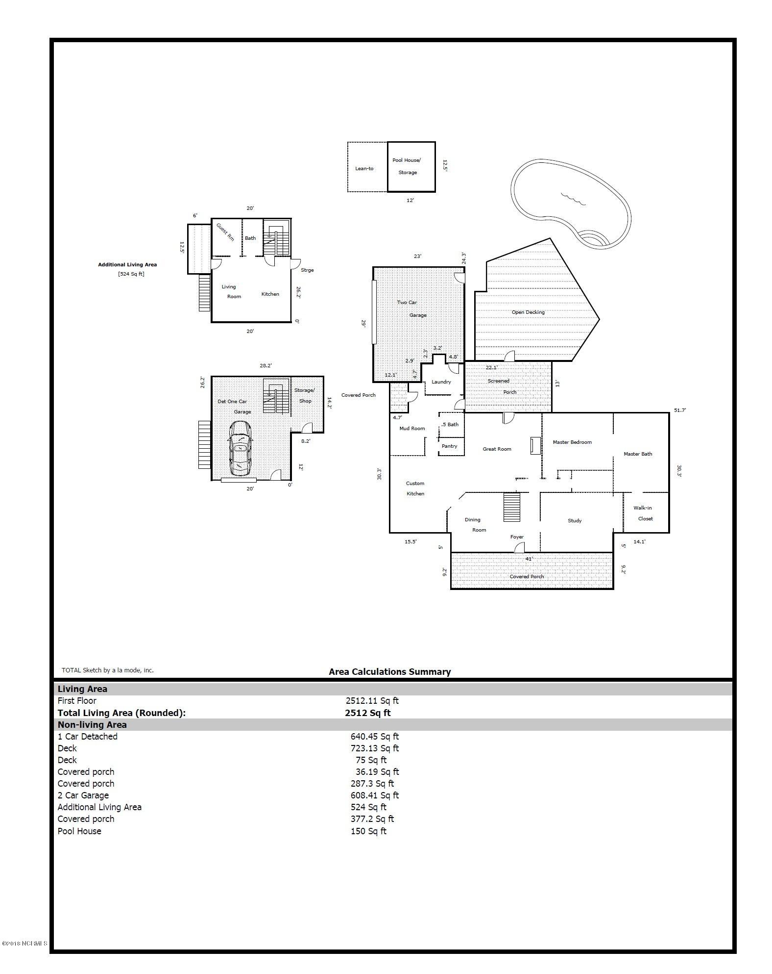 388 Brick Yard Road Hampstead, NC 28443 - Photo 48 of 49 Floor Plan JPG pg 1- 388 Brick Yard Rd