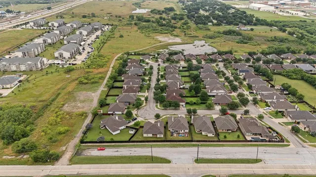 a view of swimming pool from a yard