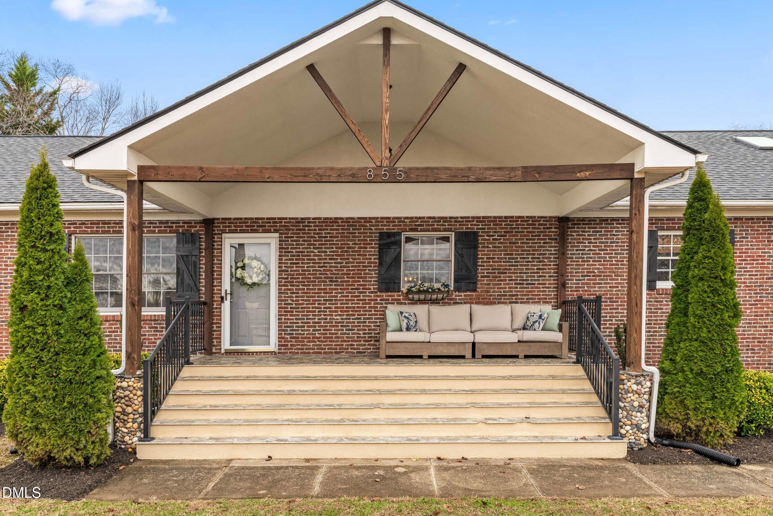 855 Debro Road Kenly, NC 27542 - Photo 8 of 41 a view of a entryway of the house