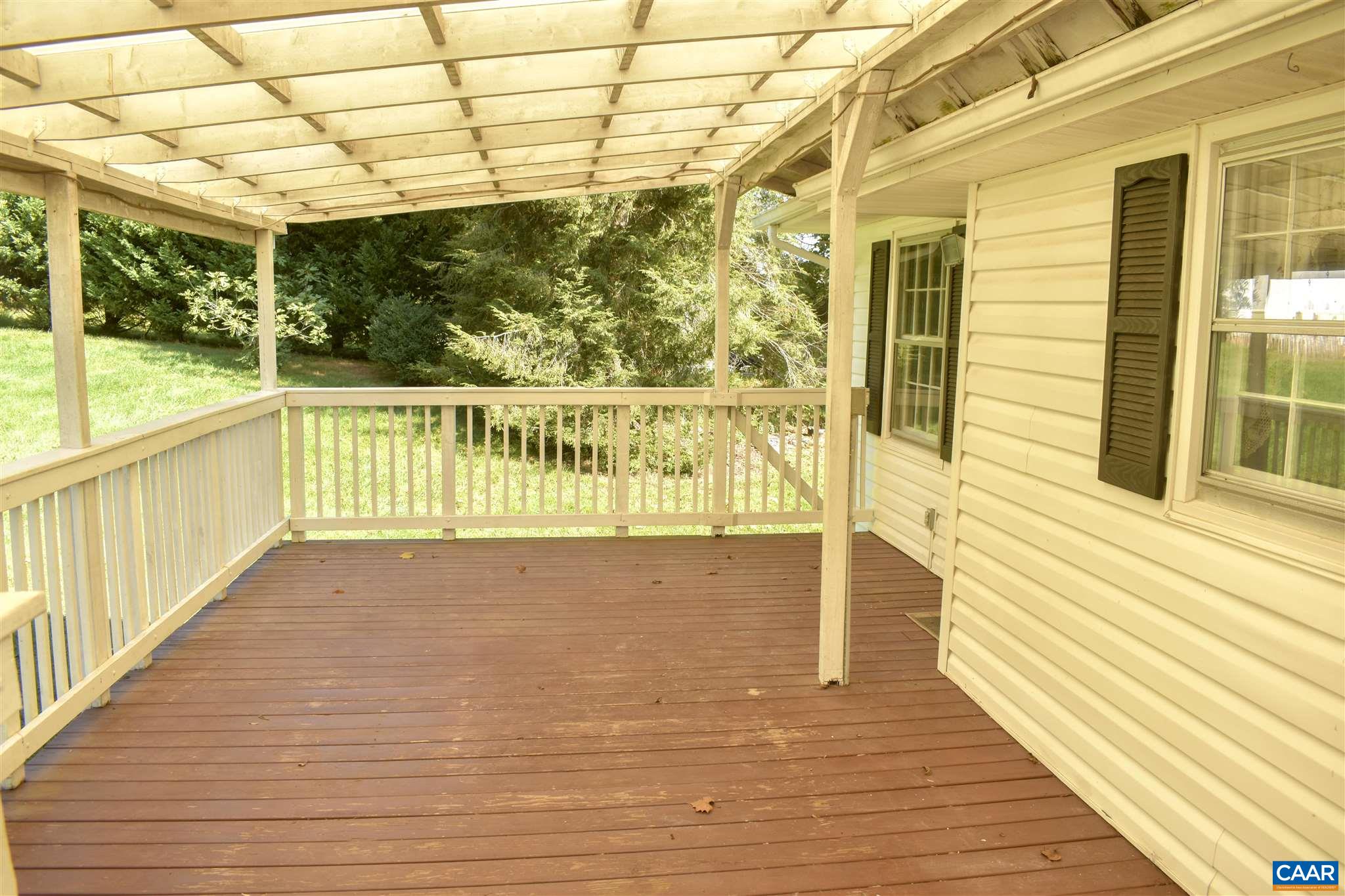 2429 Huntington Road Charlottesville, VA 22901 - Photo 27 of 32 a view of a balcony with wooden floor