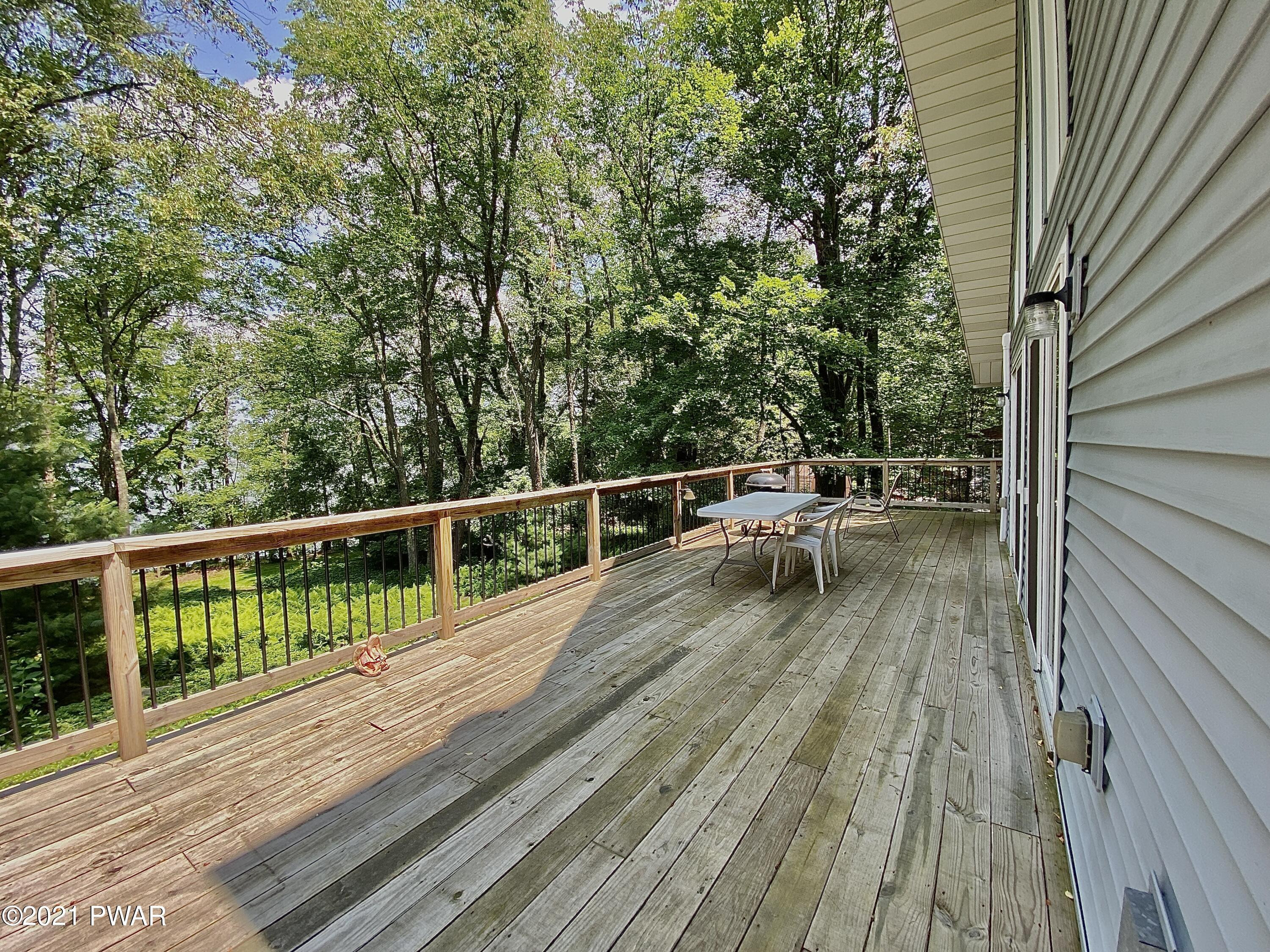 109 Lake Shore Road Tafton, PA 18464 - Photo 31 of 39 Large Deck