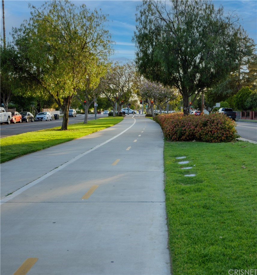 1122 North Niagara Street Burbank, CA 91505 - Photo 39 of 39 a view of a swimming pool and trees in the background