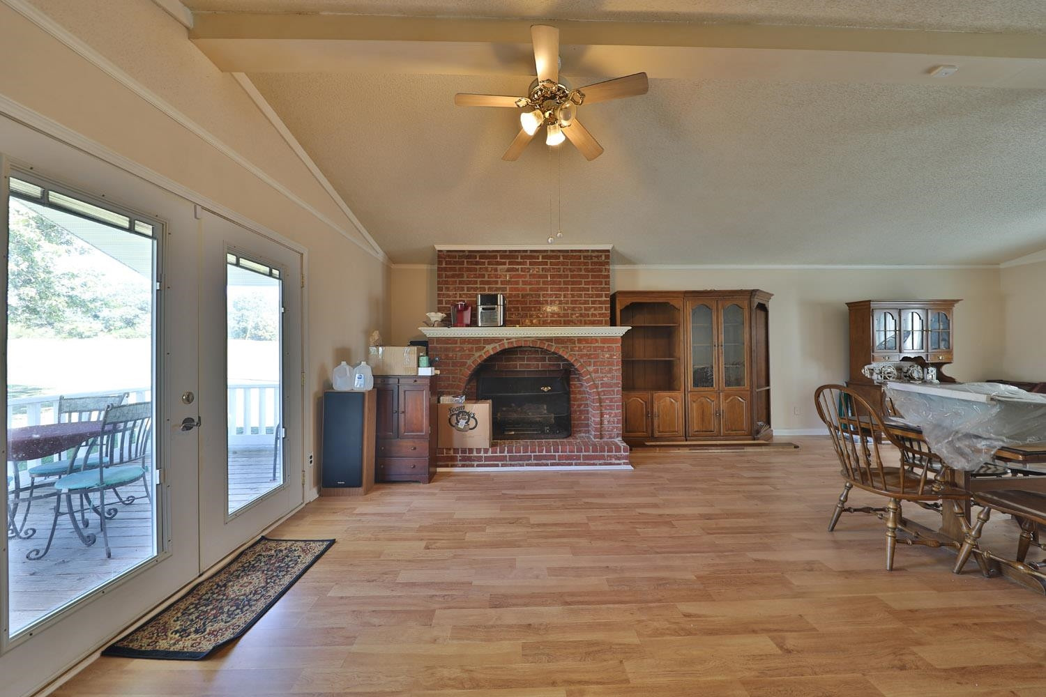 232 Matheny Grove Road Dresden, TN 38225 - Photo 5 of 21 a view of a livingroom with furniture a ceiling fan and window