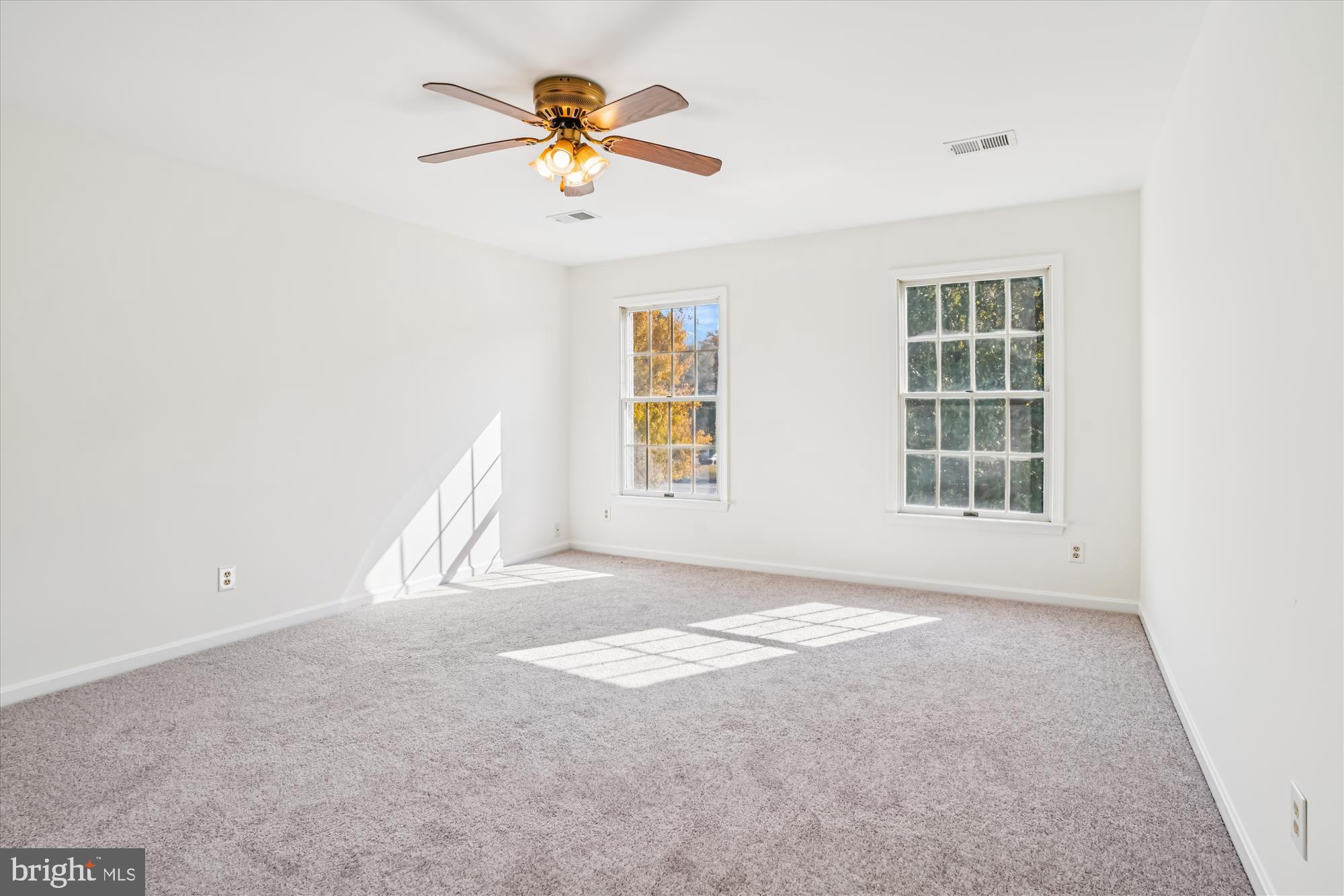 7951 Olivers Shop Road La Plata, MD 20646 - Photo 24 of 32 an empty room with windows and chandelier fan