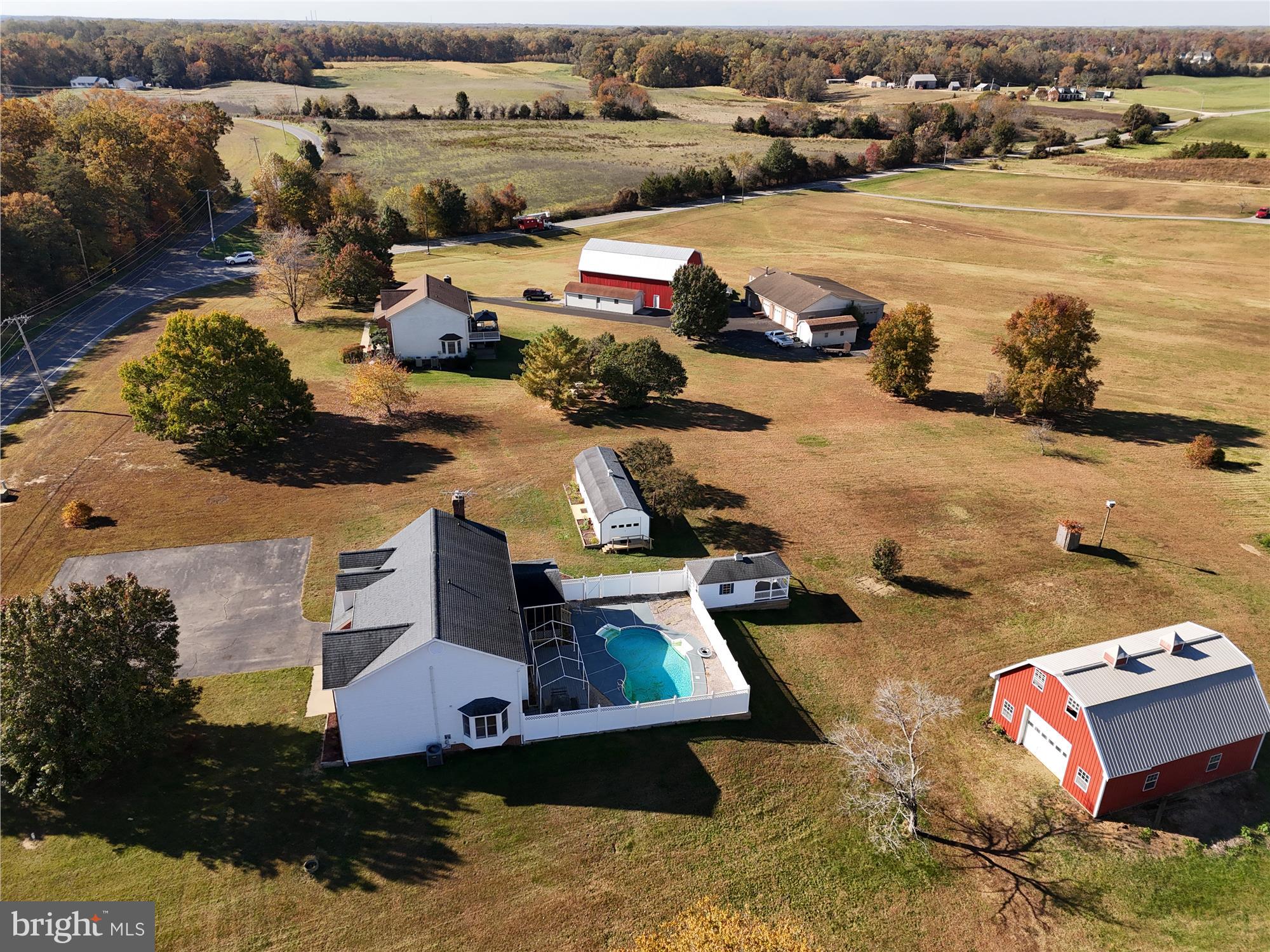 7951 Olivers Shop Road La Plata, MD 20646 - Photo 32 of 32 an aerial view of a house with outdoor space