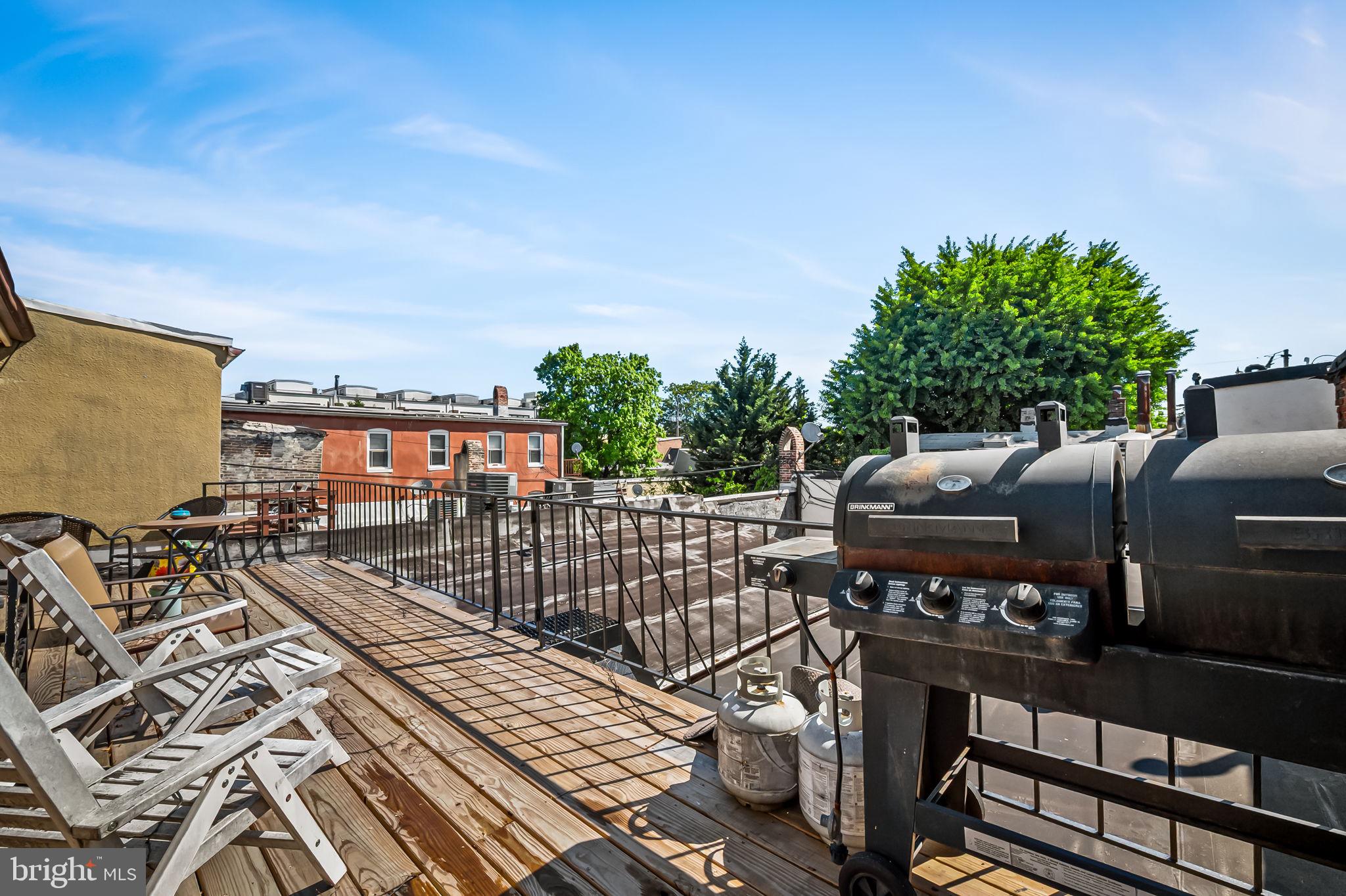 733 South Bond Street, Unit 2 Baltimore, MD 21231 - Photo 22 of 22 Shared Balcony Space with unit next door