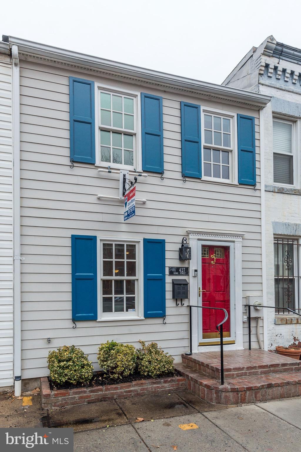 427 Ridge Street Northwest Washington, DC 20001 - Photo 1 of 18 Shaw row home w/rear 2 story addition + parking