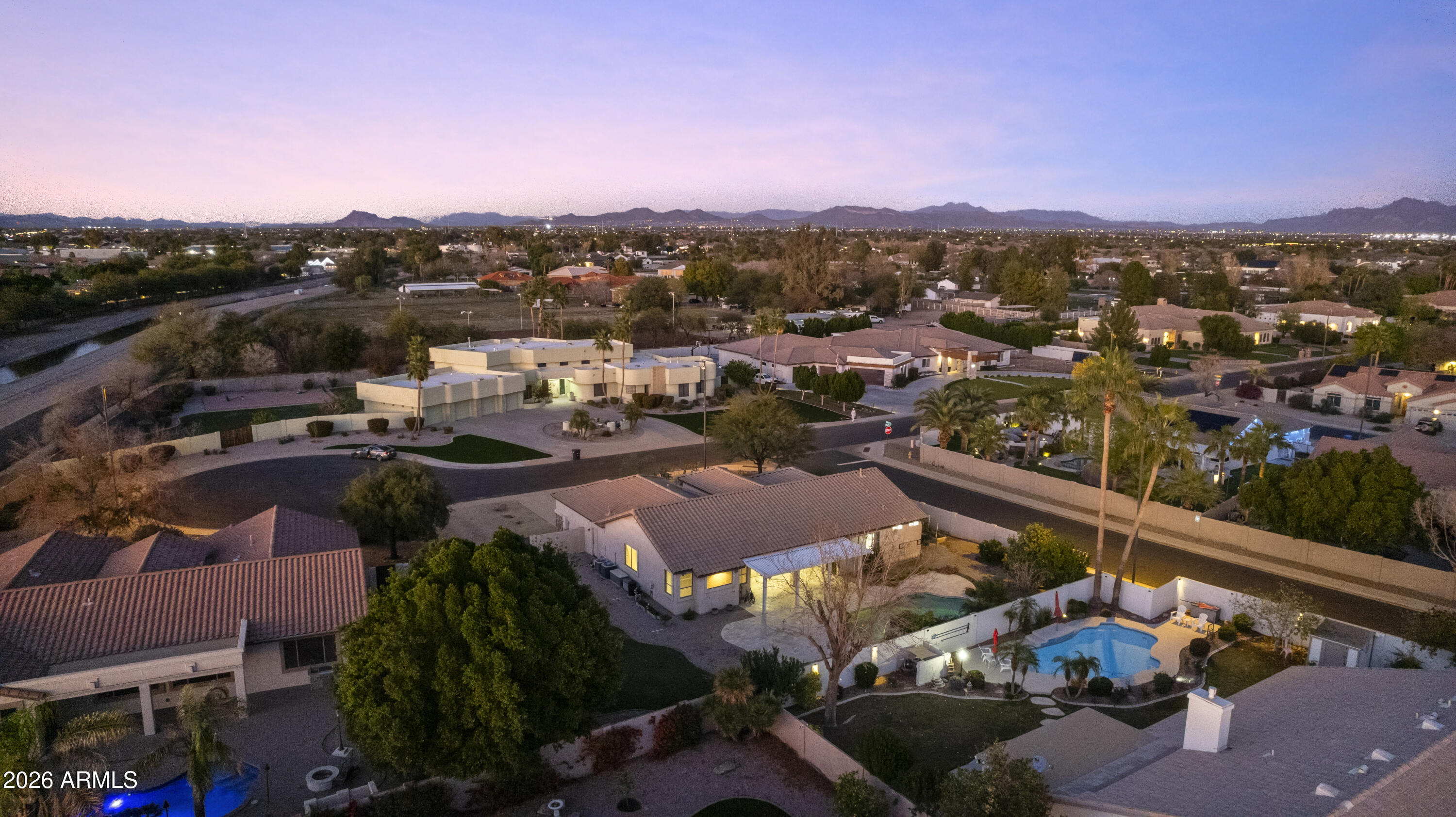 2519 East Rawhide Street Gilbert, AZ 85296 - Photo 35 of 35 a view of a city