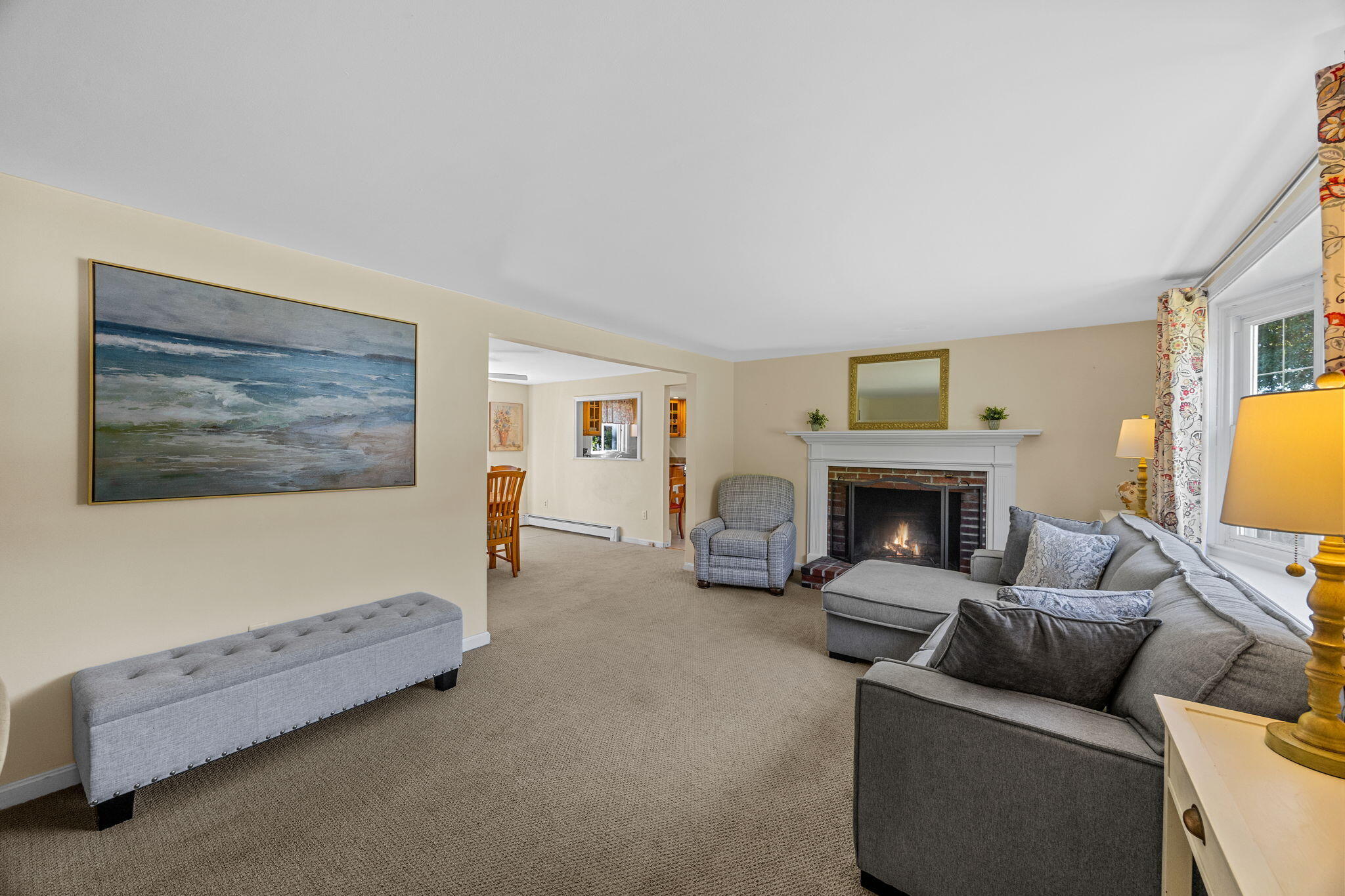 74 Taft Road West Yarmouth, MA 02673 - Photo 13 of 31 living room to kitchen