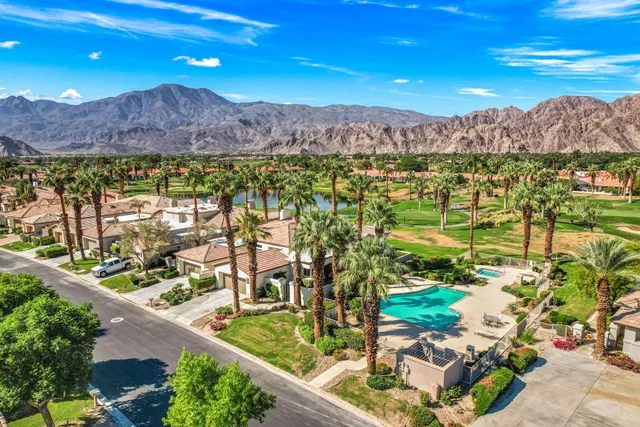 a view of lake and mountain