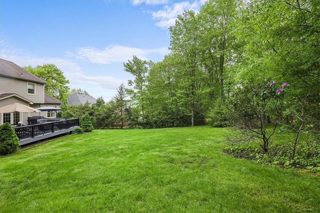 507 Sandra Lane Cheswick, PA 15024 - Photo 4 of 24 a view of a big yard with plants and large trees