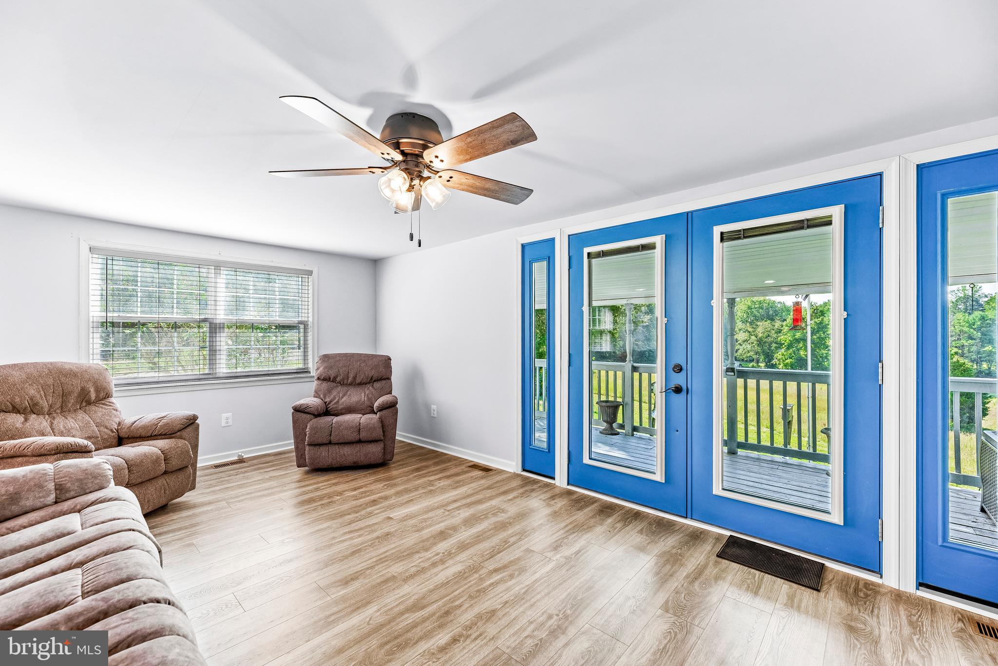 9235 Pardoe Road Lusby, MD 20657 - Photo 7 of 28 Wonderful outdoor view from the living room.