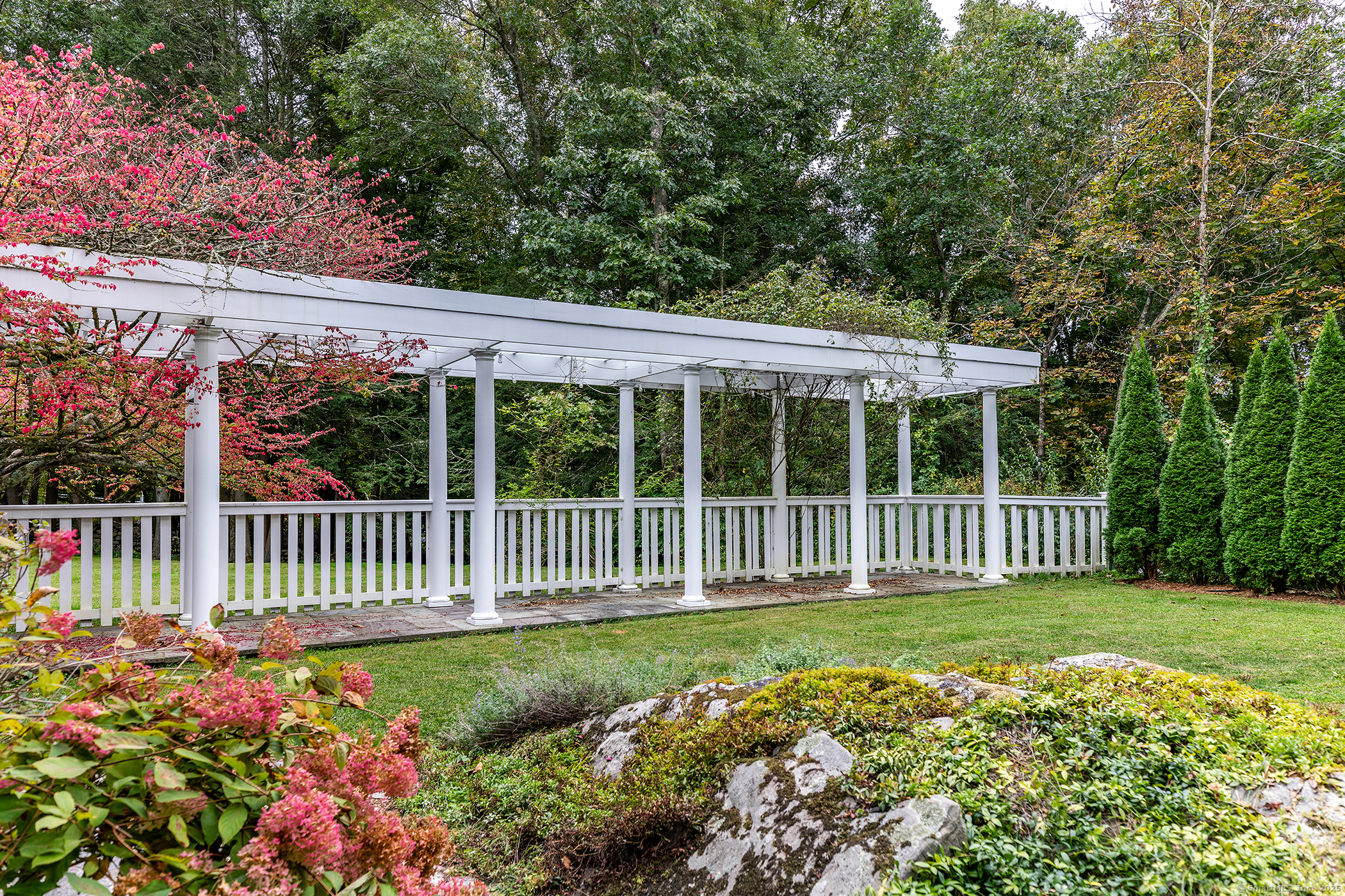 116 Wellers Bridge Road Roxbury, CT 06783 - Photo 23 of 25 a view of a house with a yard