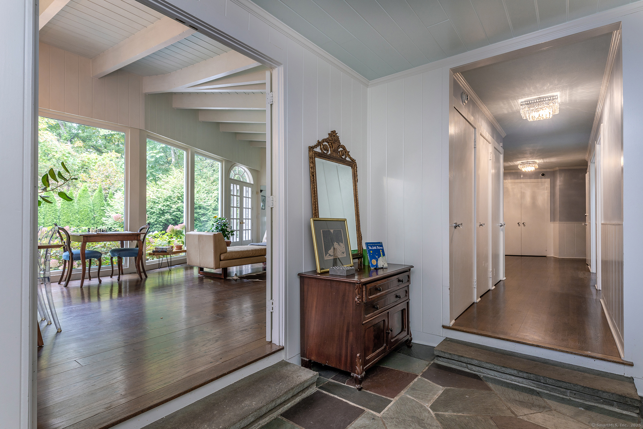 116 Wellers Bridge Road Roxbury, CT 06783 - Photo 8 of 25 a lobby with furniture and window