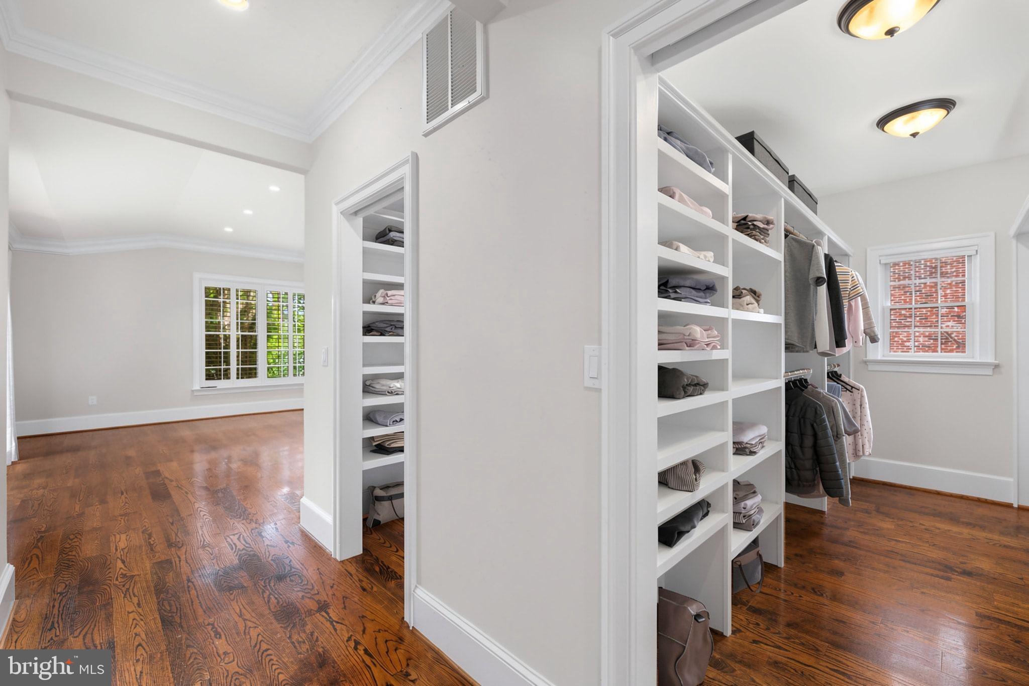 8015 Glendale Road Chevy Chase, MD 20815 - Photo 15 of 44 Main Level - Primary Walk in Closets