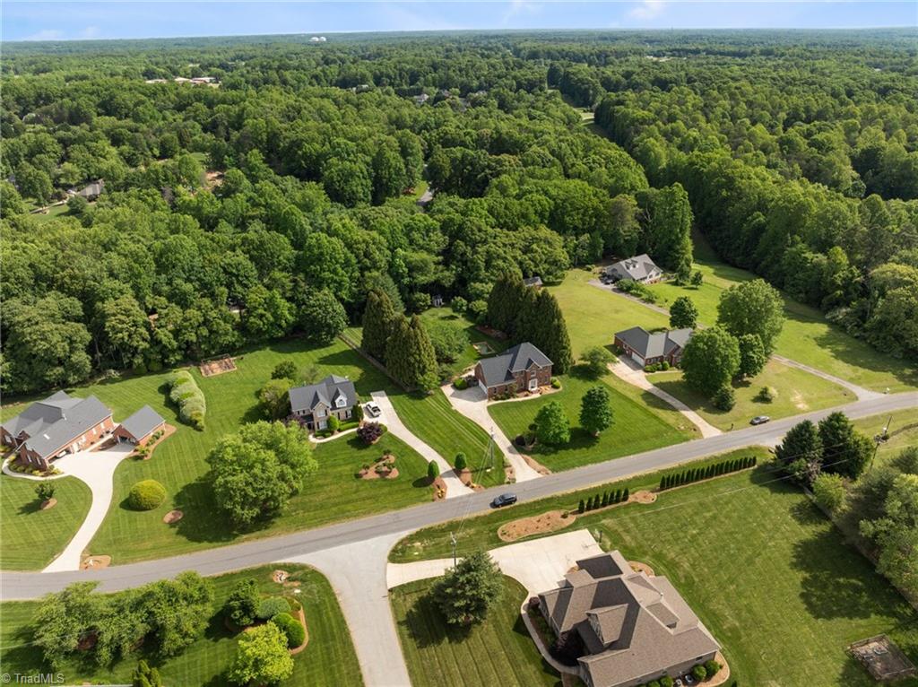 5806 Billet Road Oak Ridge, NC 27310 - Photo 45 of 46 VIEW FROM ABOVE