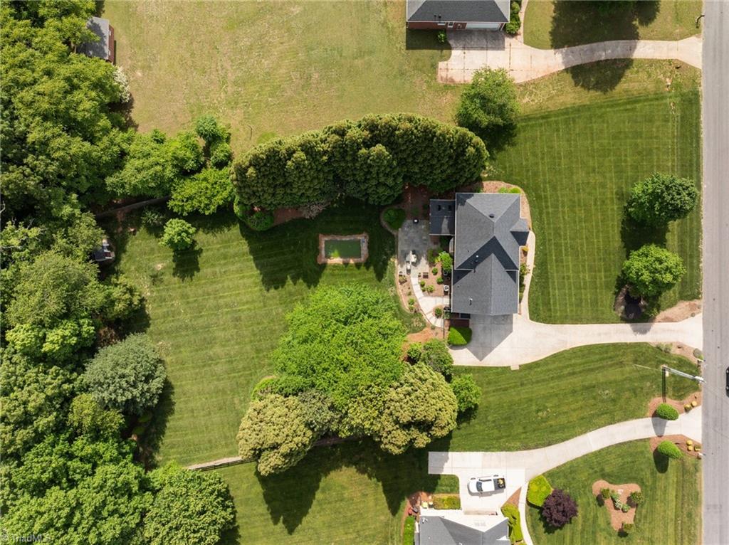 5806 Billet Road Oak Ridge, NC 27310 - Photo 46 of 46 AERIAL VIEW OF PROPERTY