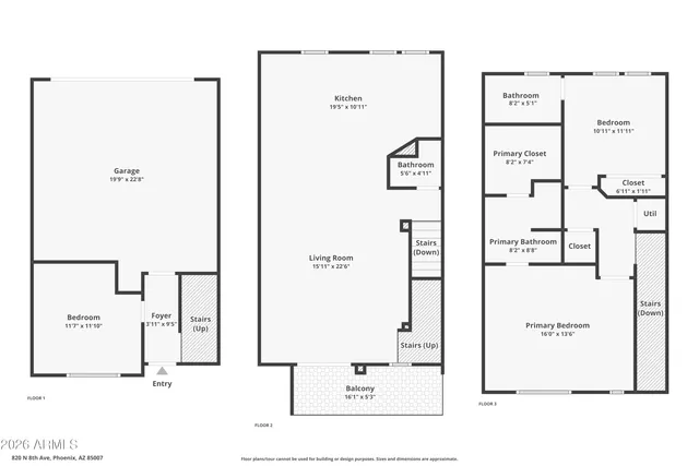 $575,000 | 820 North 8th Avenue, Unit 24, Phoenix, AZ 85007