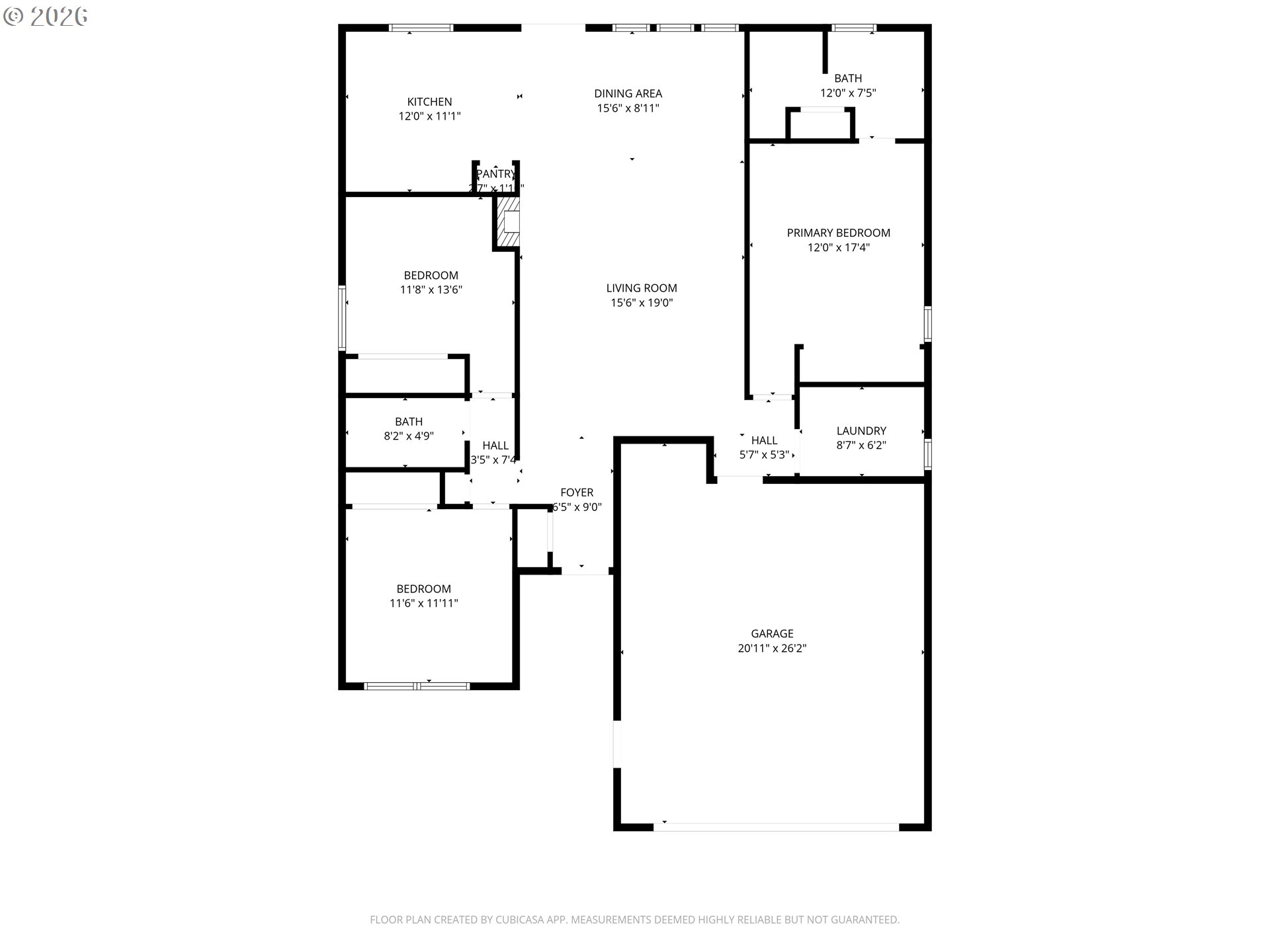 2175 Northwest Gilliam Avenue Pendleton, OR 97801 - Photo 36 of 36 a picture of floor plan