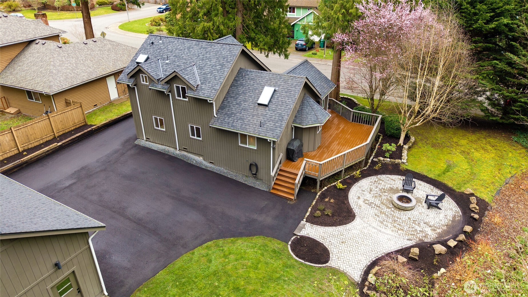19922 3rd Drive Southeast Bothell, WA 98012 - Photo 29 of 30 an aerial view of a house with swimming pool and porch