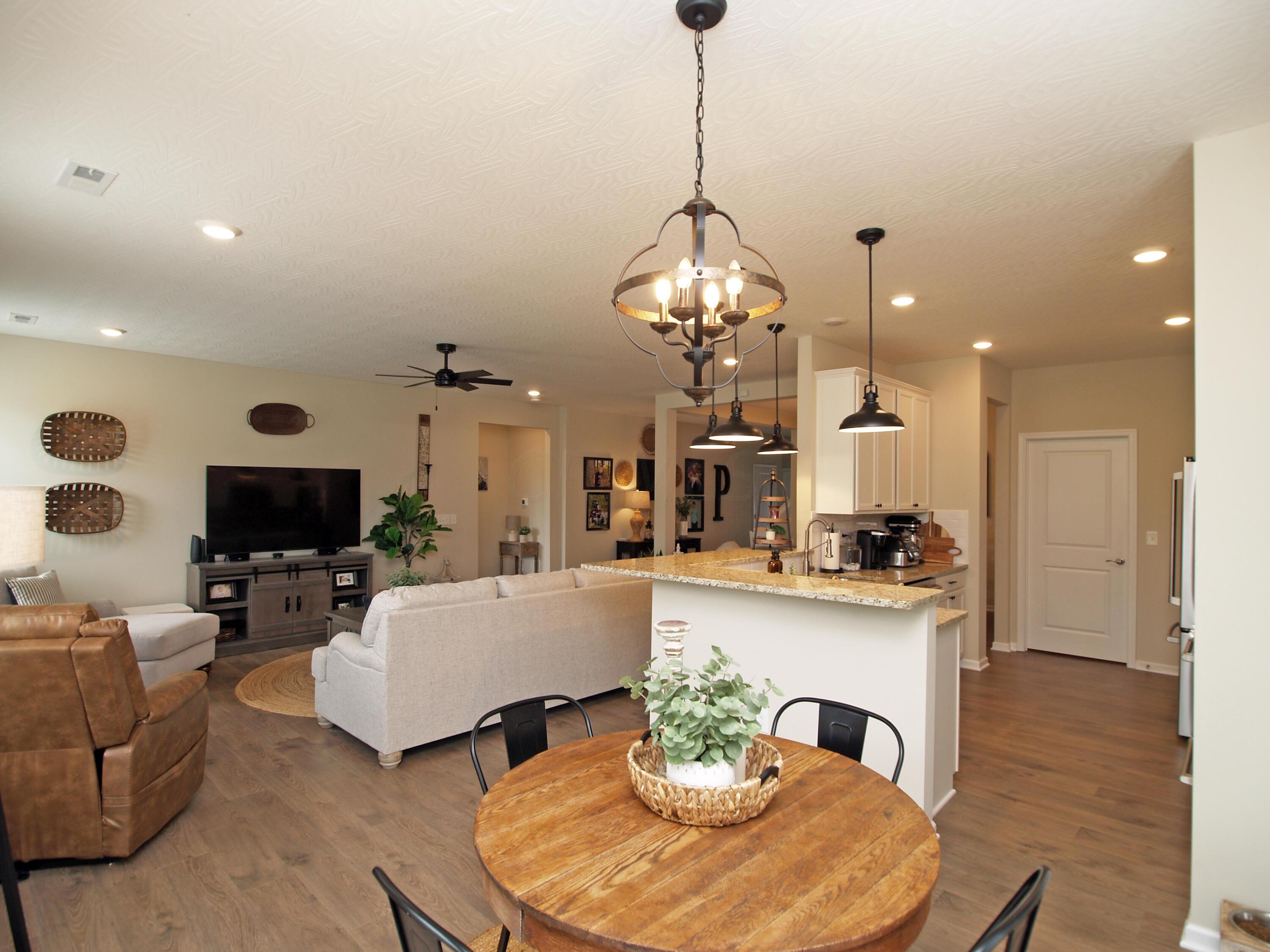 315 Blue Ridge Ostrander, OH 43061 - Photo 11 of 47 Great Room Eating Area Kitchen Bar