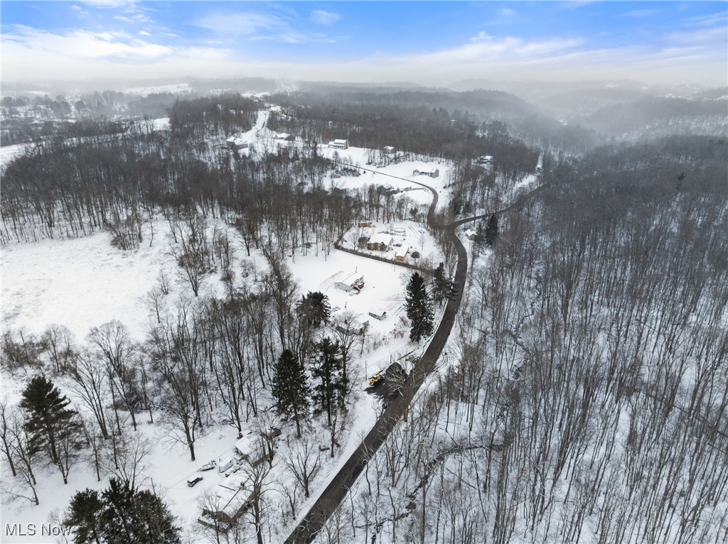 72117 Barton Road Bridgeport, OH 43912 - Photo 39 of 42 View of snowy aerial view