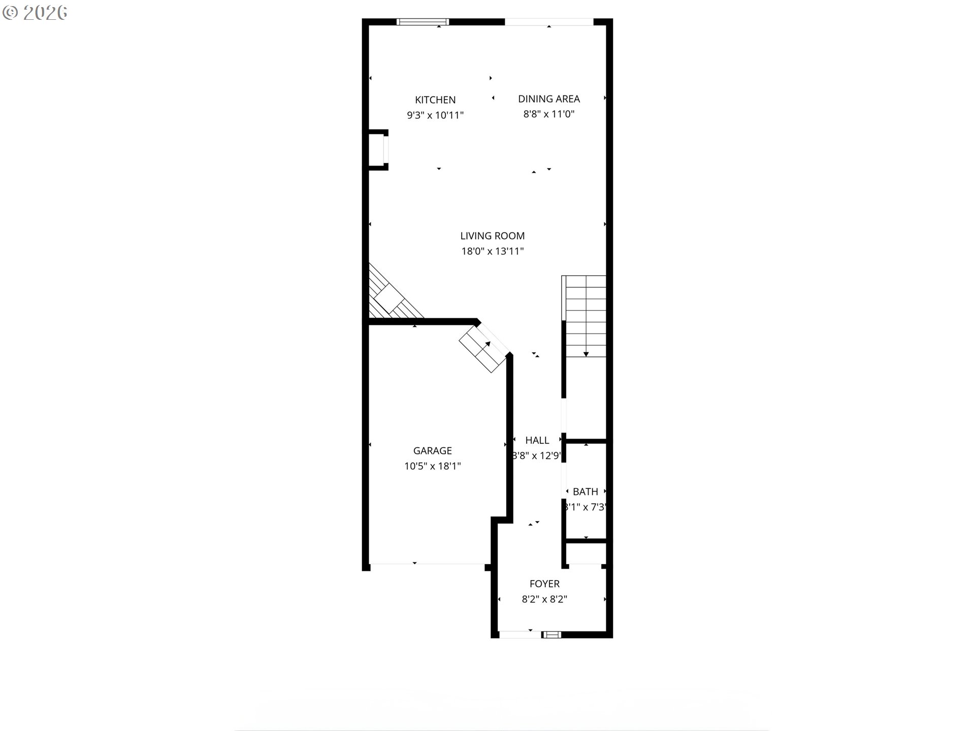 7159 Southwest Millennium Terrace Beaverton, OR 97007 - Photo 23 of 24 a picture of a floor plan