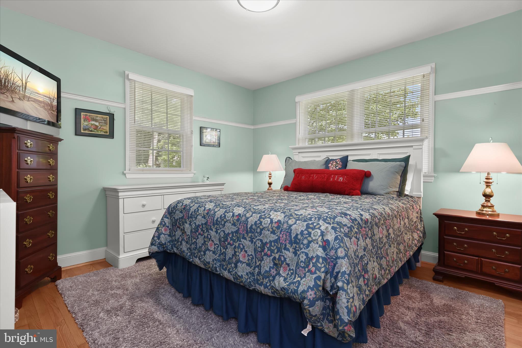 12351 Scaggsville Road Highland, MD 20777 - Photo 18 of 43 a bedroom with a large bed and a window