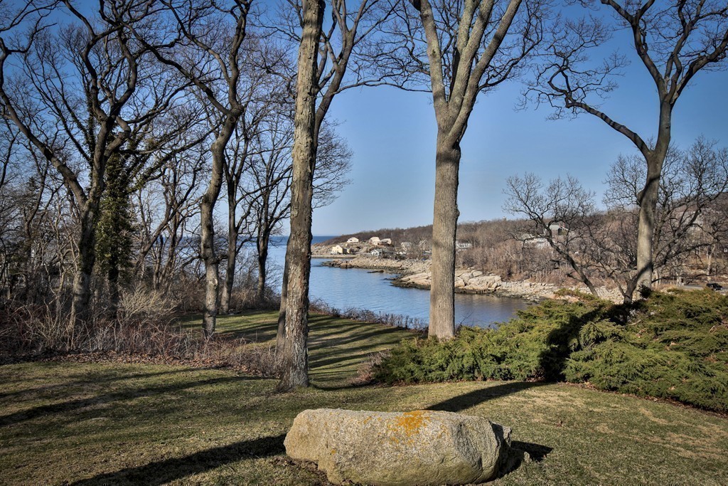 1 Folly Point Road Gloucester, MA 01930 - Photo 28 of 30 a view of a backyard with large trees