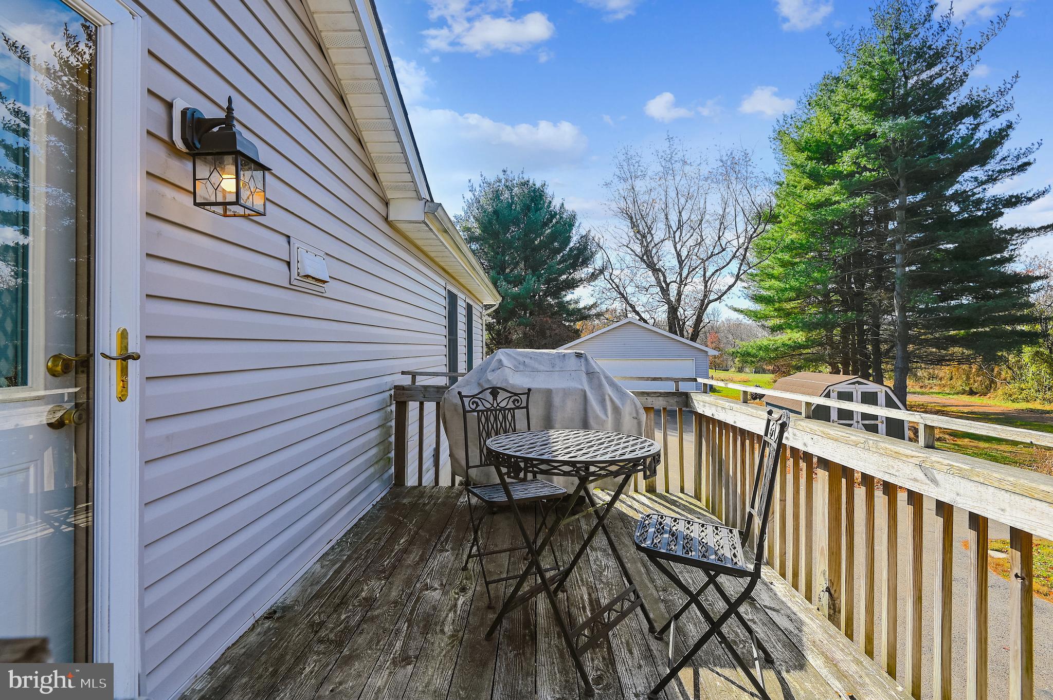 658 New Bridge Road Rising Sun, MD 21911 - Photo 27 of 35 a view of a roof deck with wooden floor and fence