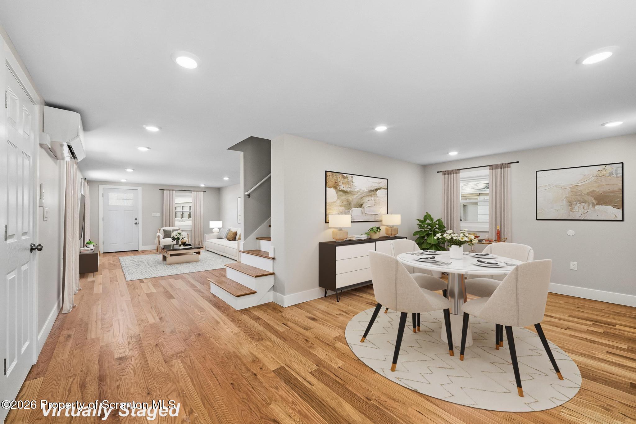 305 Parsonage Street Pittston, PA 18640 - Photo 17 of 42 Kitchen & Living Room