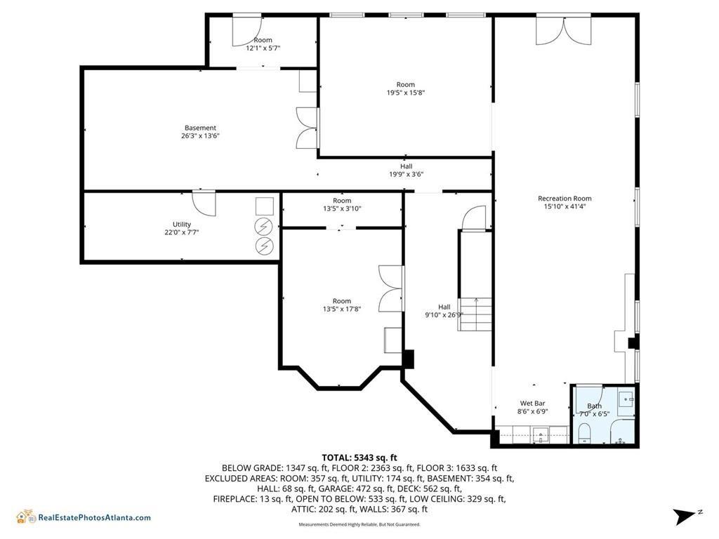 1401 Downington View Acworth, GA 30101 - Photo 56 of 57 a picture of a room with a bench