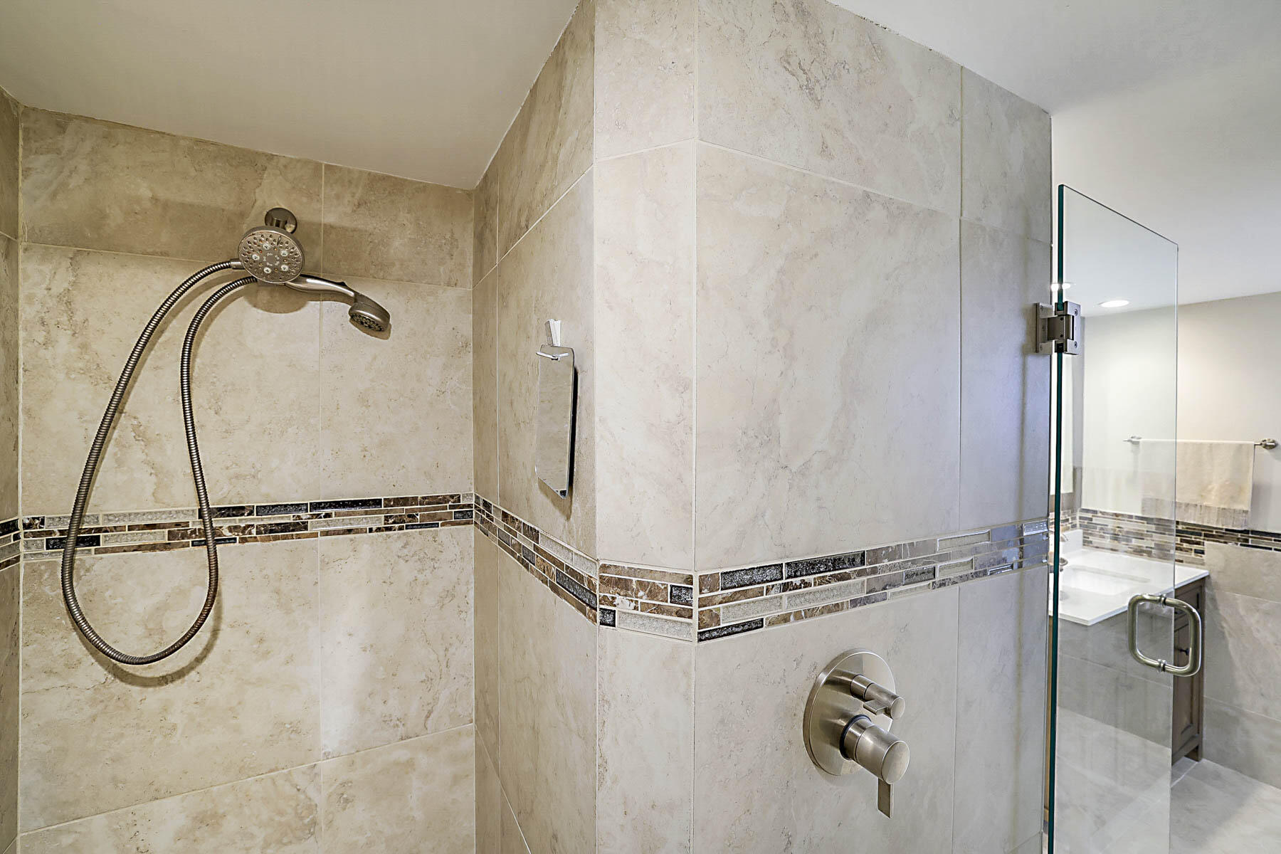 2121 North Ocean Boulevard, Unit 1705E Boca Raton, FL 33431 - Photo 30 of 68 Extended shower