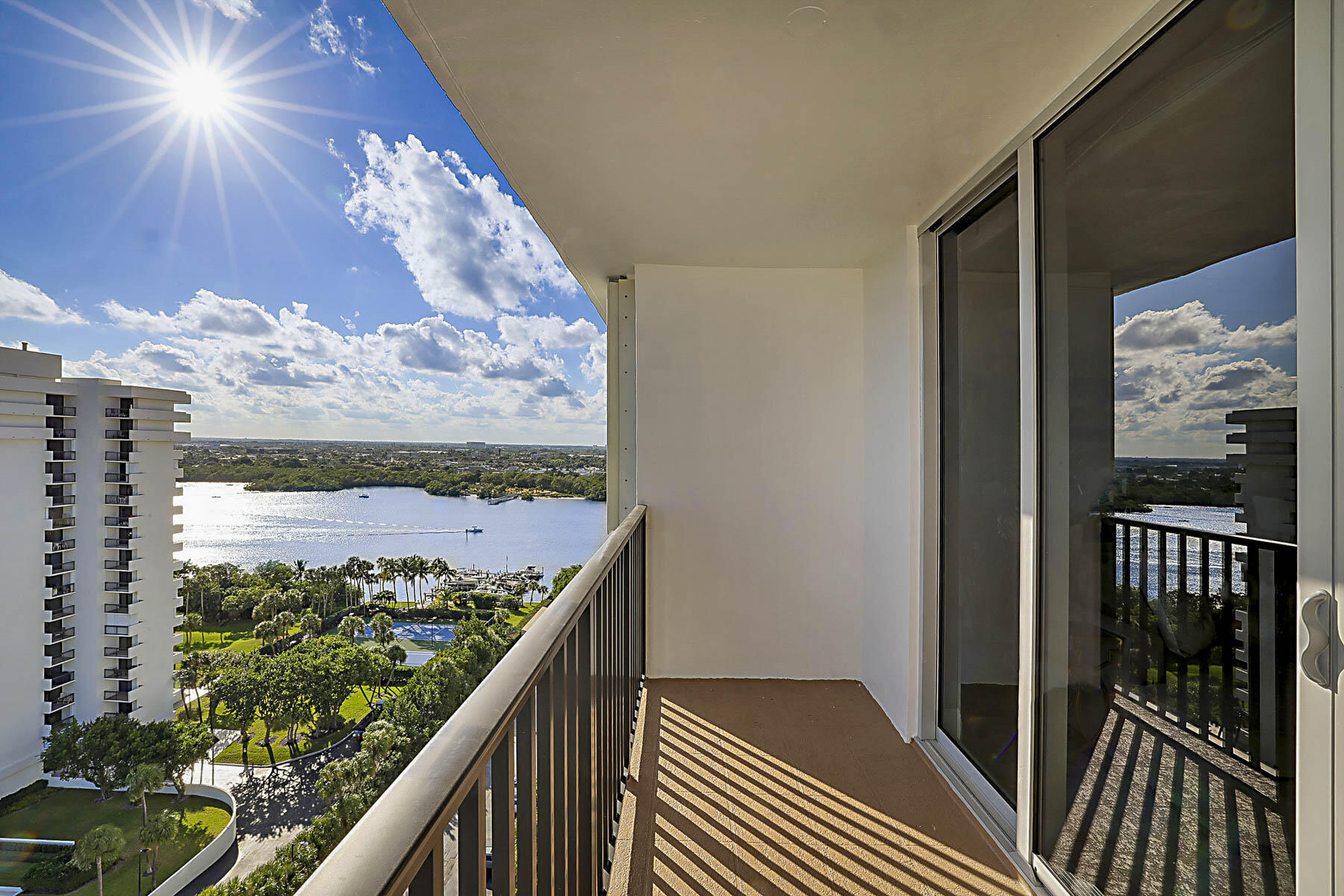 2121 North Ocean Boulevard, Unit 1705E Boca Raton, FL 33431 - Photo 6 of 68 Balcony views of Intracoastal