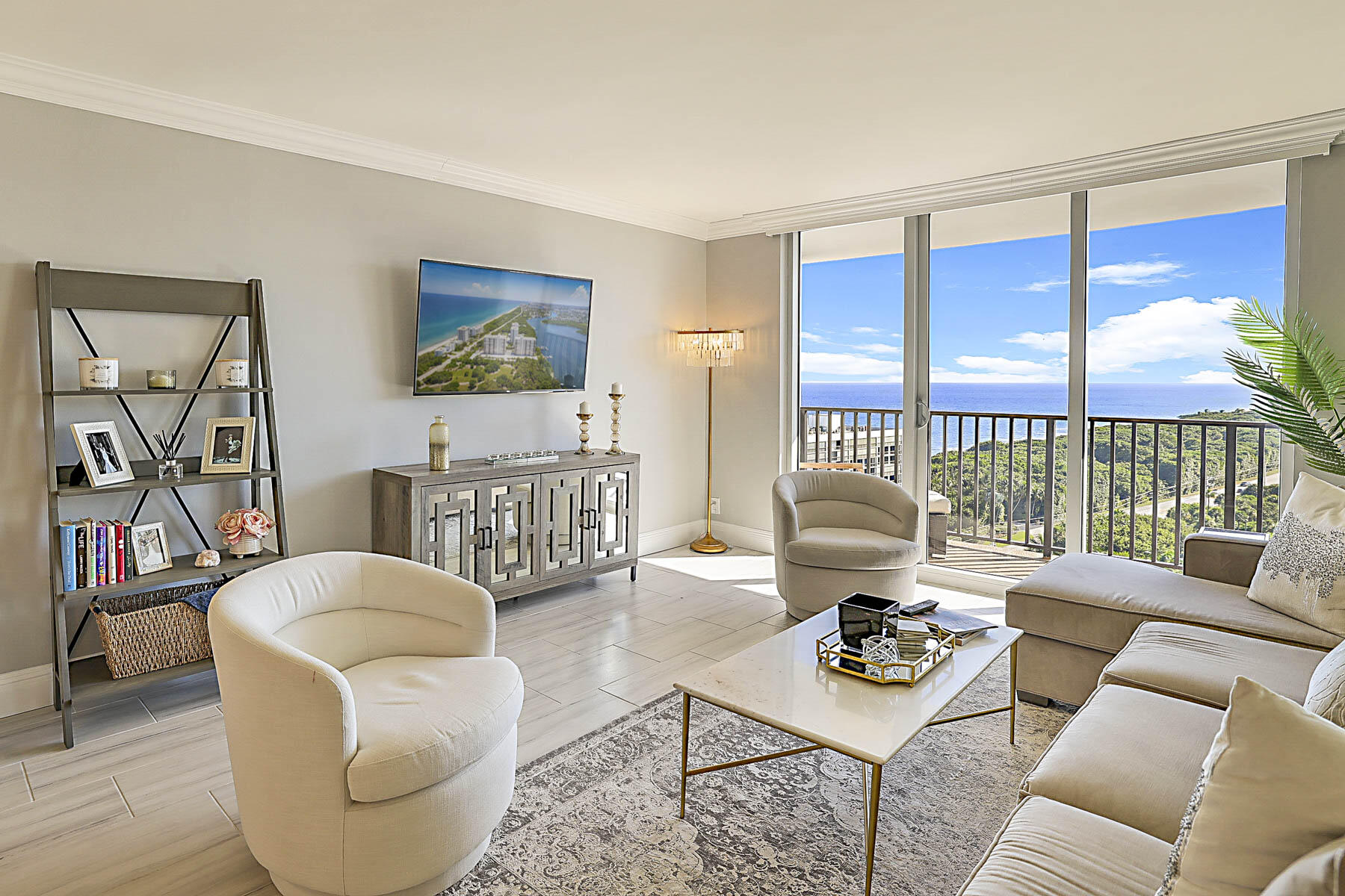 2121 North Ocean Boulevard, Unit 1705E Boca Raton, FL 33431 - Photo 8 of 68 Facing Southeast