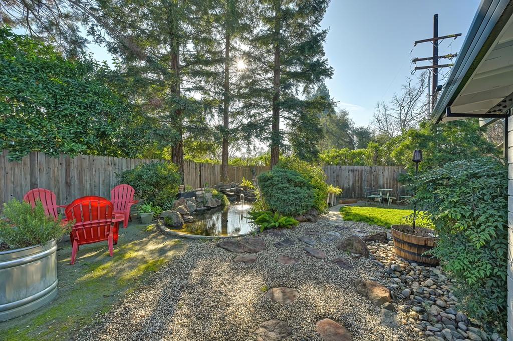 4812 Packard Court Carmichael, CA 95608 - Photo 26 of 39 a view of a backyard with plants and garden
