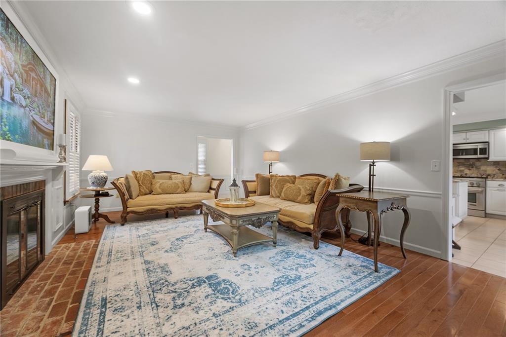 2779 Clearview Road Allison Park, PA 15101 - Photo 15 of 50 a living room with furniture and a fireplace