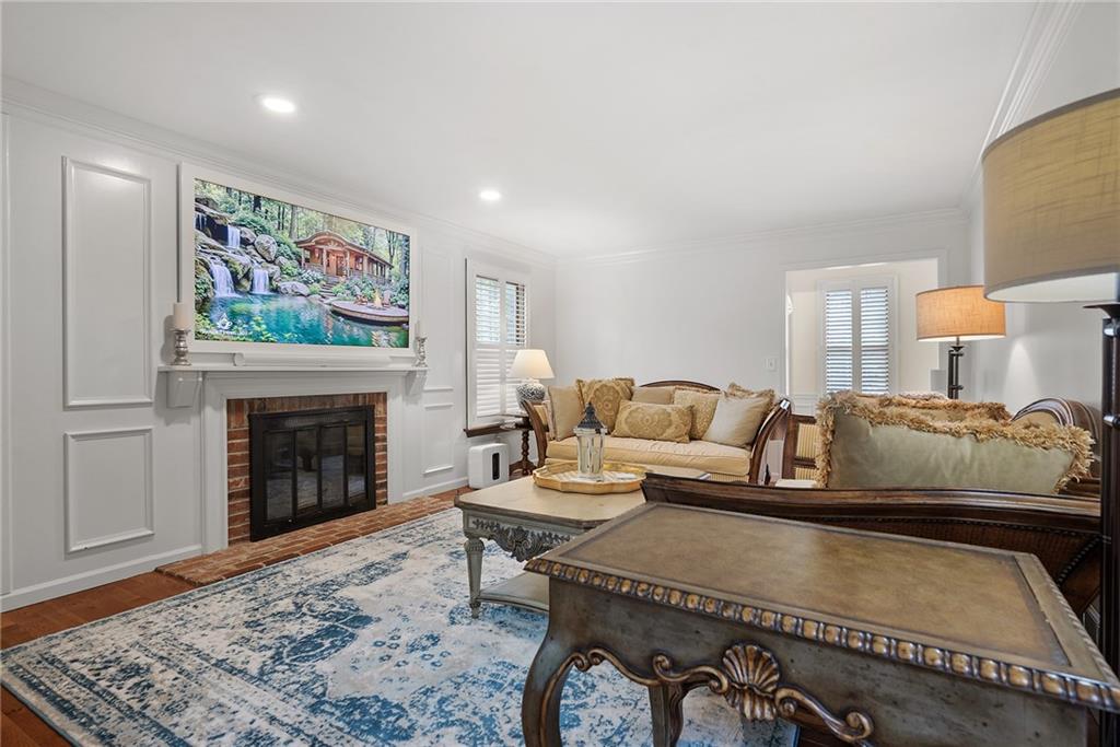2779 Clearview Road Allison Park, PA 15101 - Photo 16 of 50 a living room with furniture and a fireplace