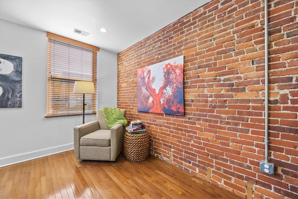 5811 Rippey Street, Unit B Pittsburgh, PA 15206 - Photo 12 of 25 a living room with furniture and a rug