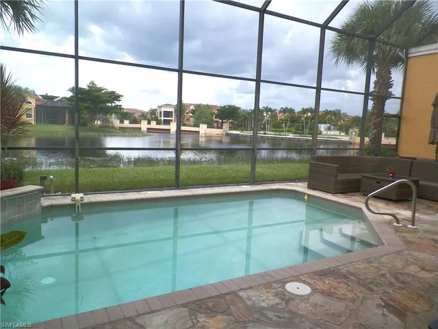 a view of a balcony with a lake