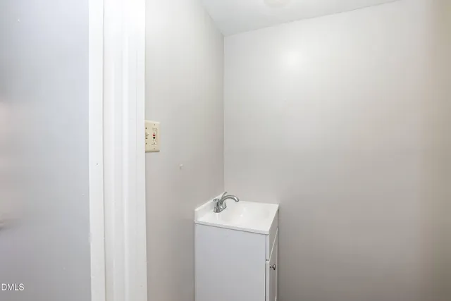 a bathroom with a sink