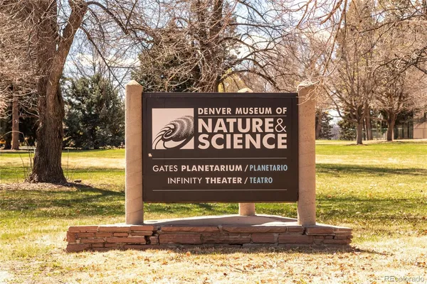 a view of a sign board