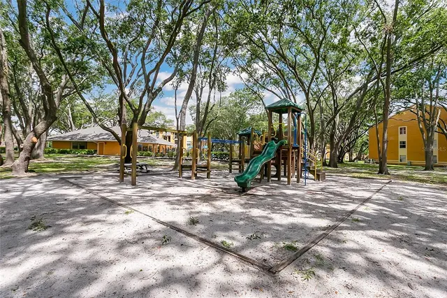 a view of road with trees