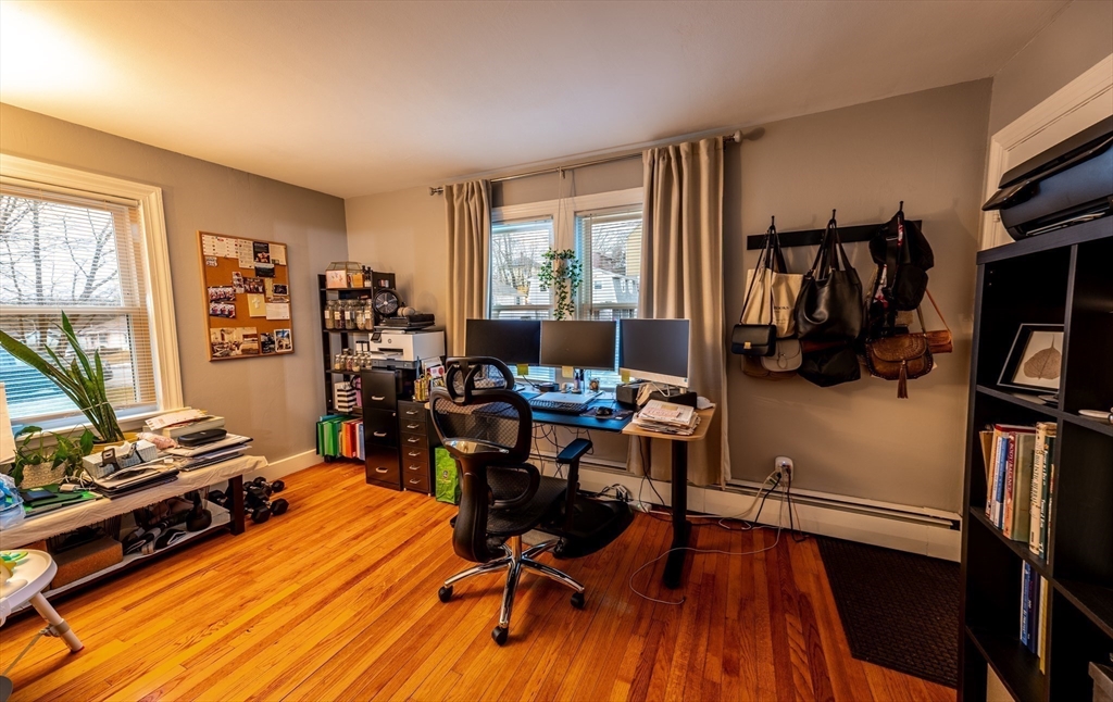 32 Farmington Street, Unit 1 Worcester, MA 01603 - Photo 11 of 25 a view of a workspace with furniture and a window