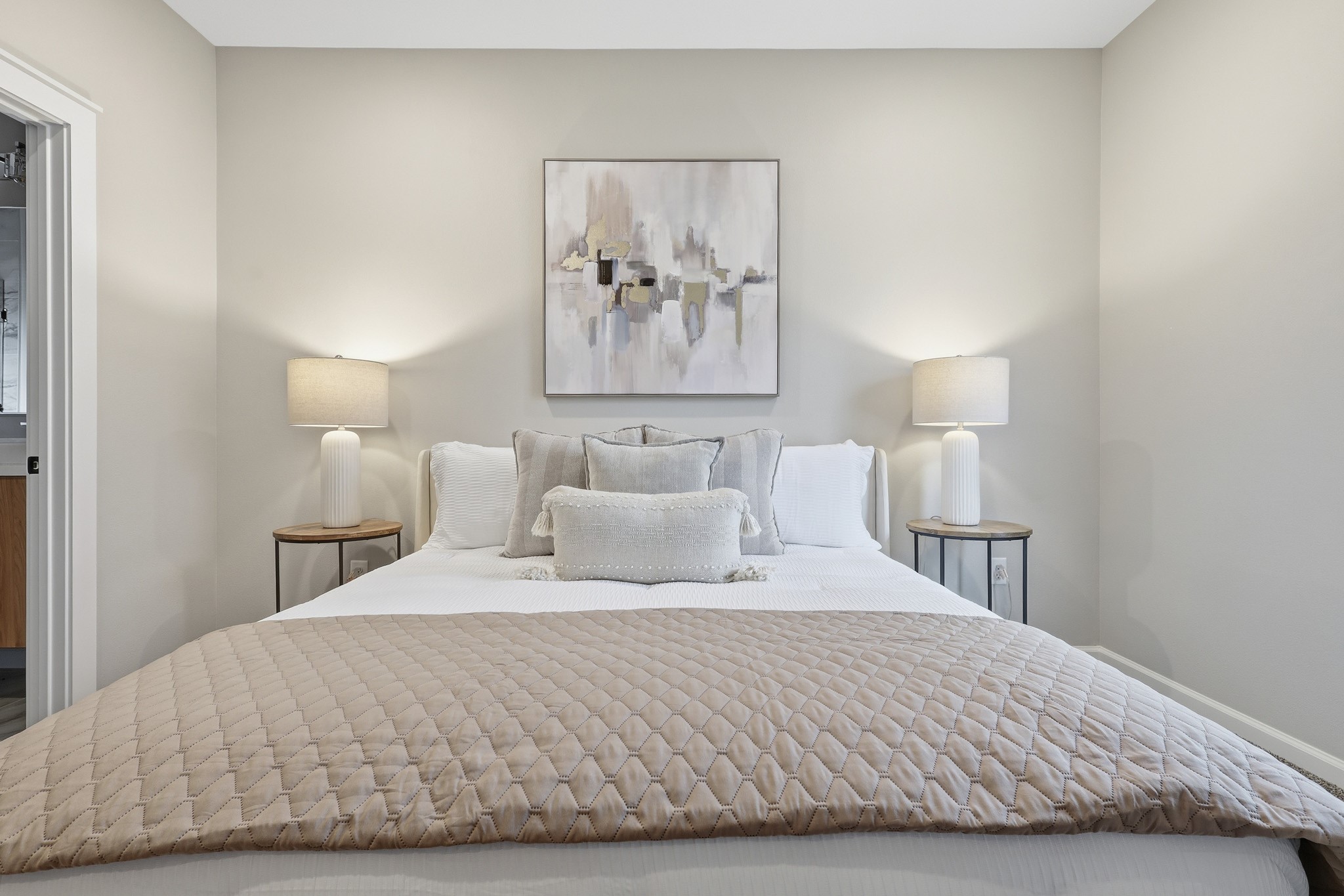 4723 Mallow Street Houston, TX 77033 - Photo 19 of 29 master bedroom staged