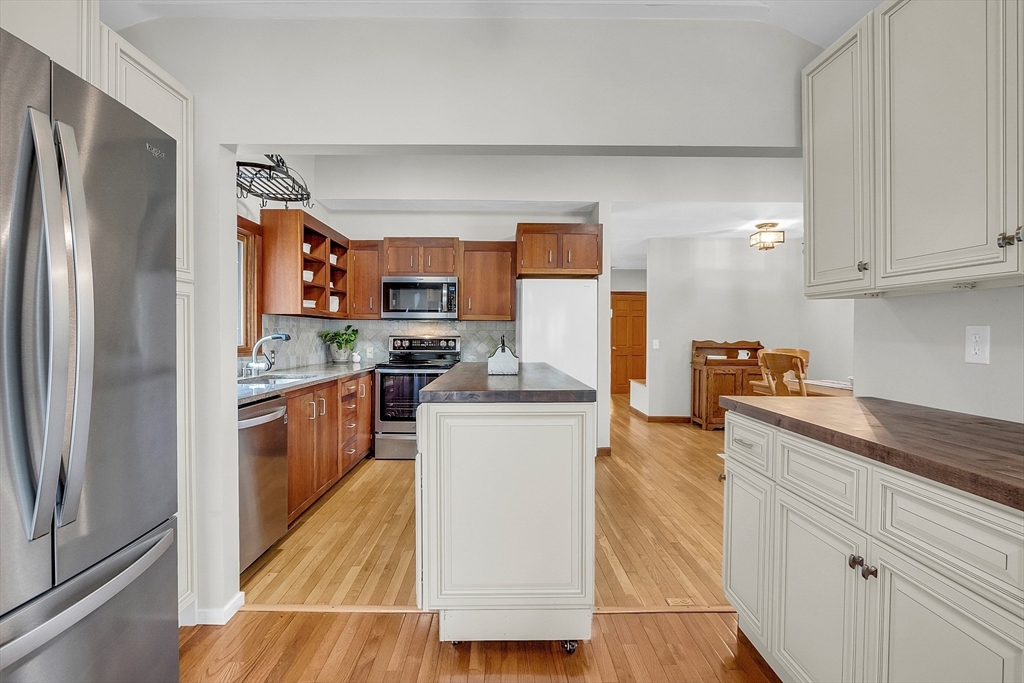 337 Hubbardston Road Princeton, MA 01541 - Photo 15 of 42 a kitchen with stainless steel appliances granite countertop a refrigerator sink and stove