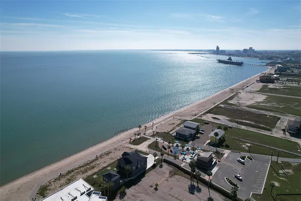 an aerial view of a balcony